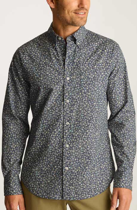 Everyday Slim Fit Microcheck Stretch Cotton Button-Down Shirt