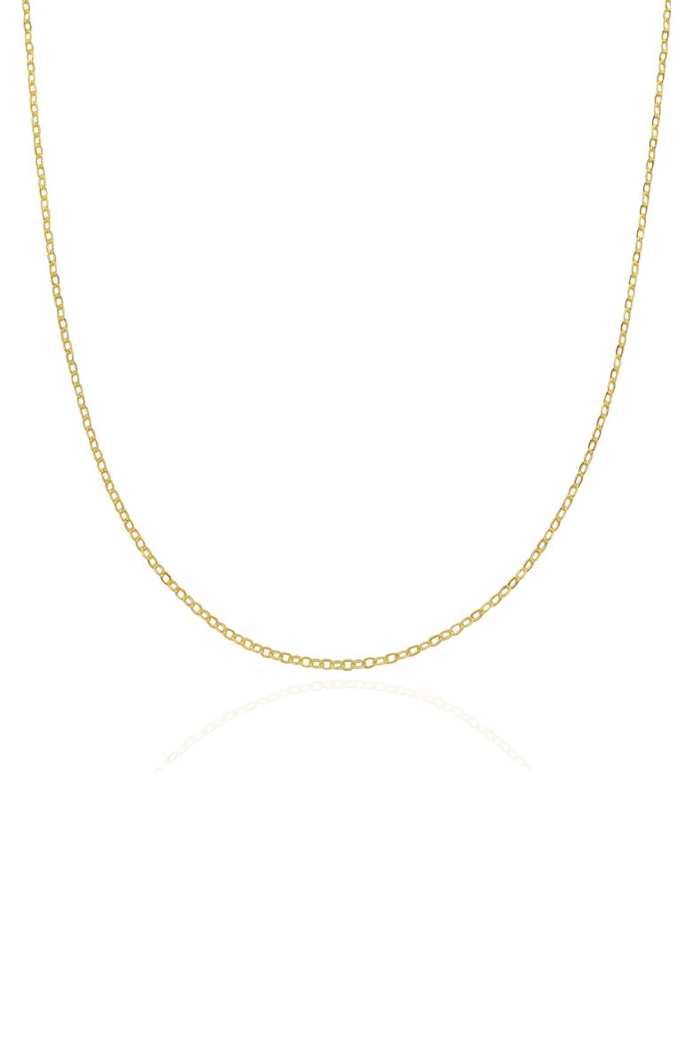 14K Gold Chain Necklace, Main, color, GOLD