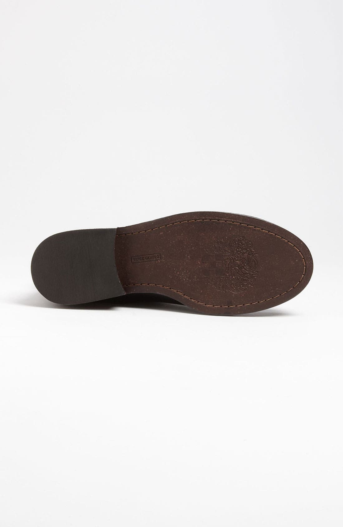 'Flavian' Boot, Alternate, color, DARK WOOD/ BLACK