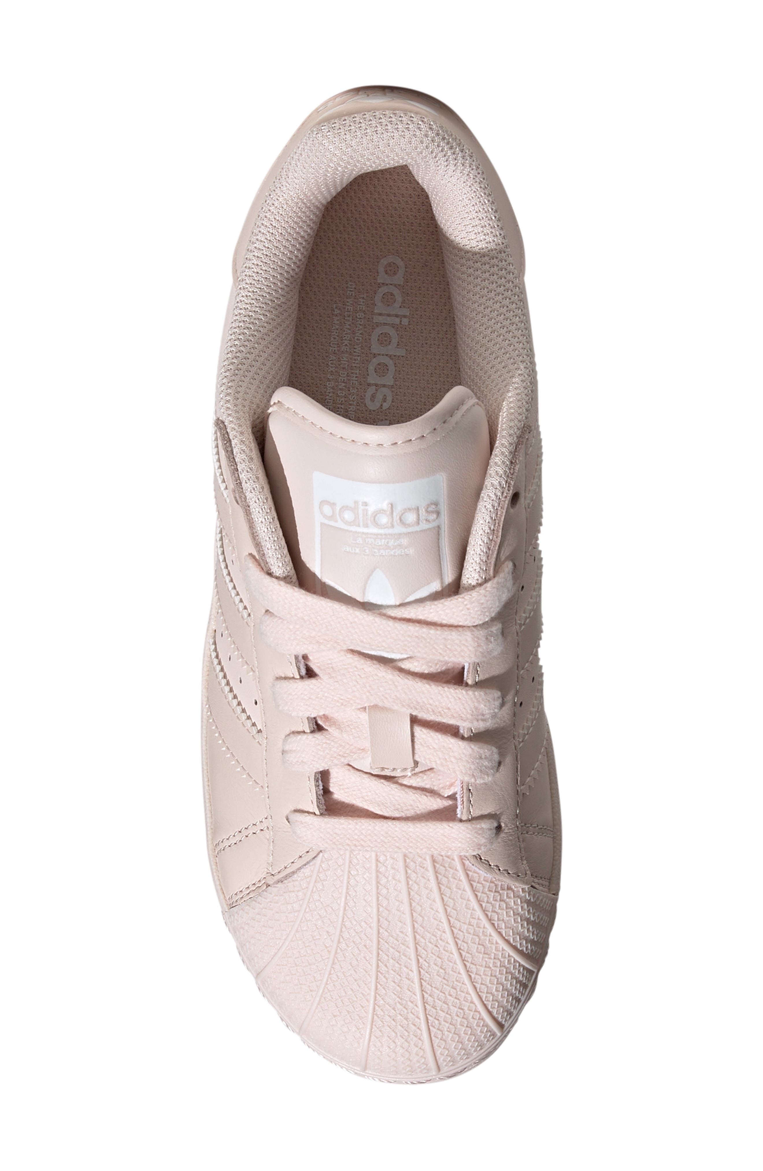 adidas Kids' Superstar XLG Lifestyle Sneaker, Alternate, color, Wonqua/Won