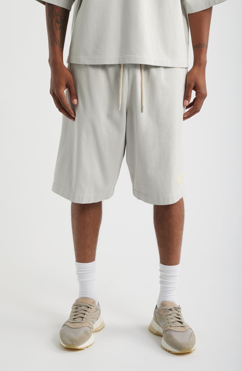 Fear of God Essentials '90s Drawstring Sweat Shorts, Main, color,