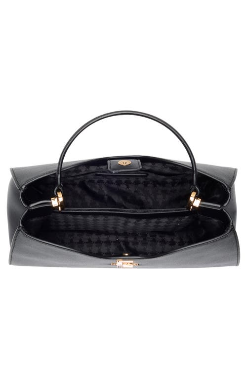 Karl Lagerfeld Paris Elle Leather Satchel In Multi