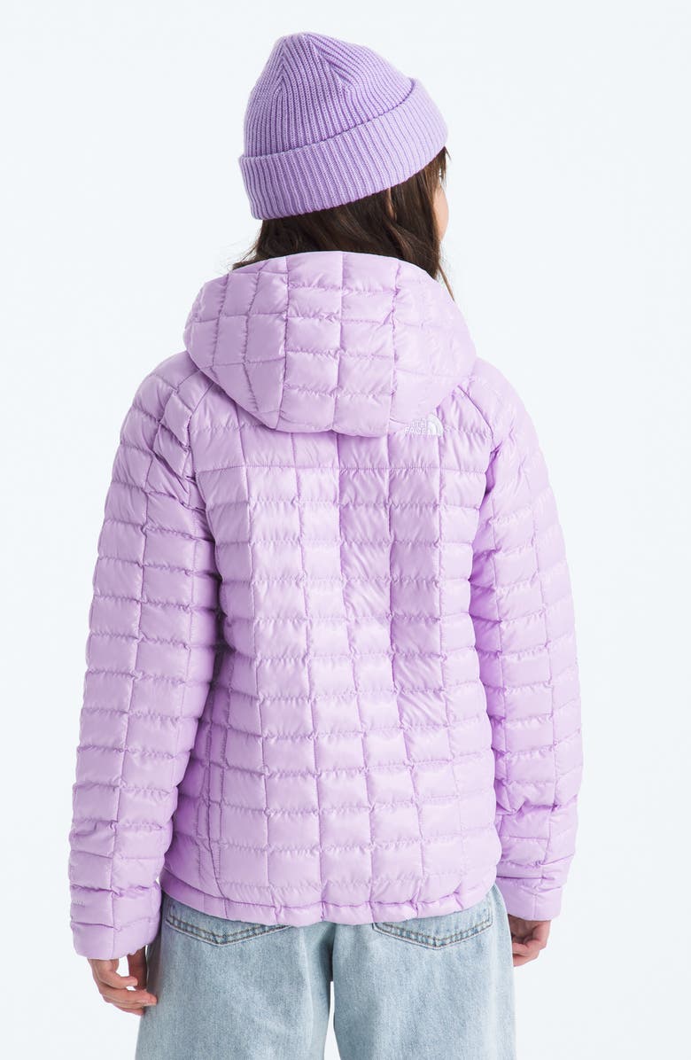 The North Face Kids' Thermoball Eco Hooded Jacket, Alternate, color, Lite Lilac