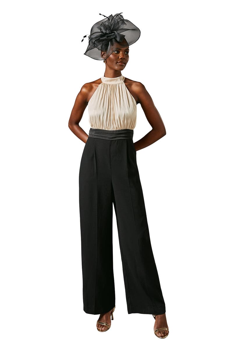 Coast Mono Halter Jumpsuit, Main, color, Mono