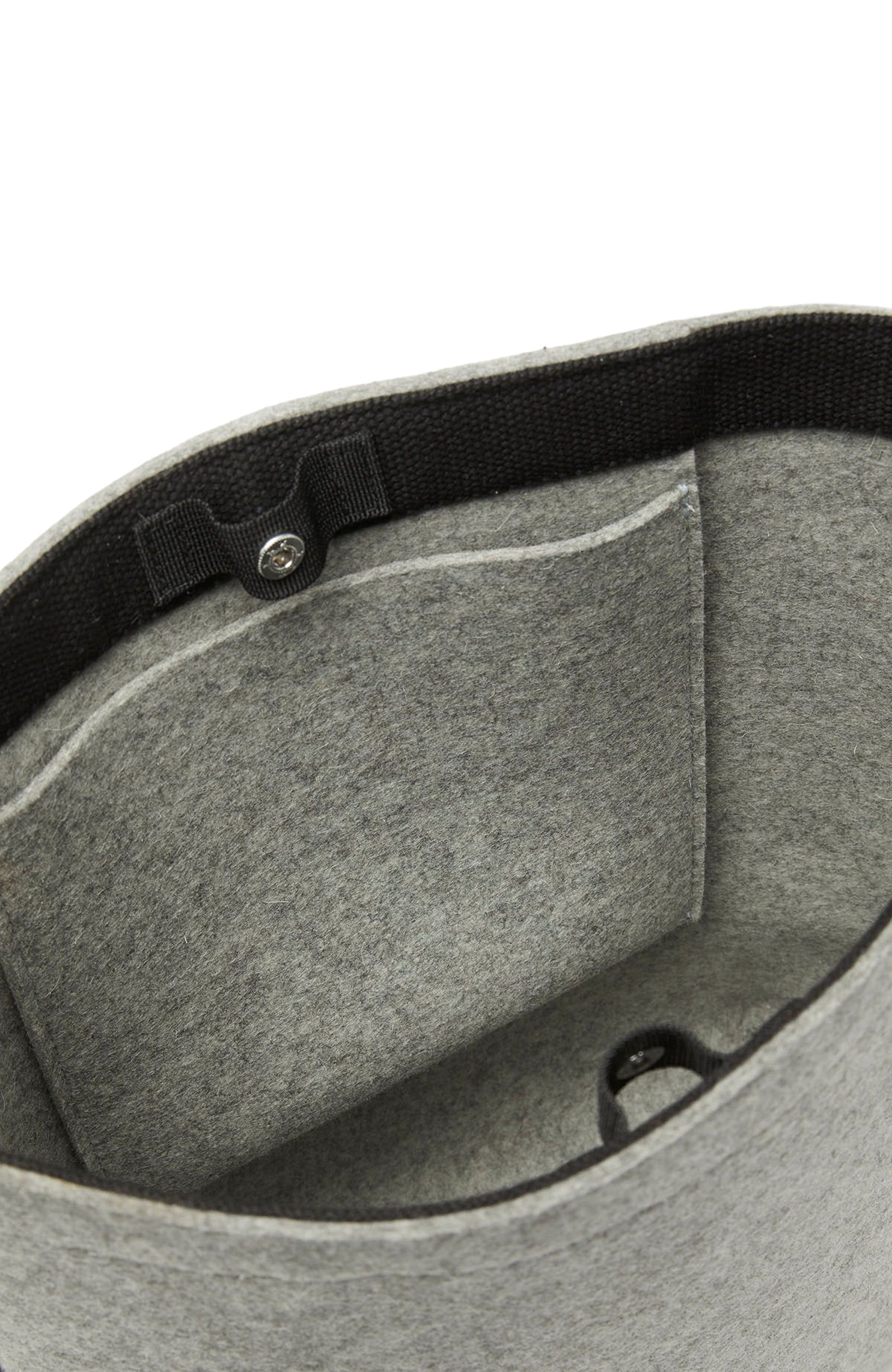 Graf Lantz Campus Merino Wool Tote, Alternate, color, Granite