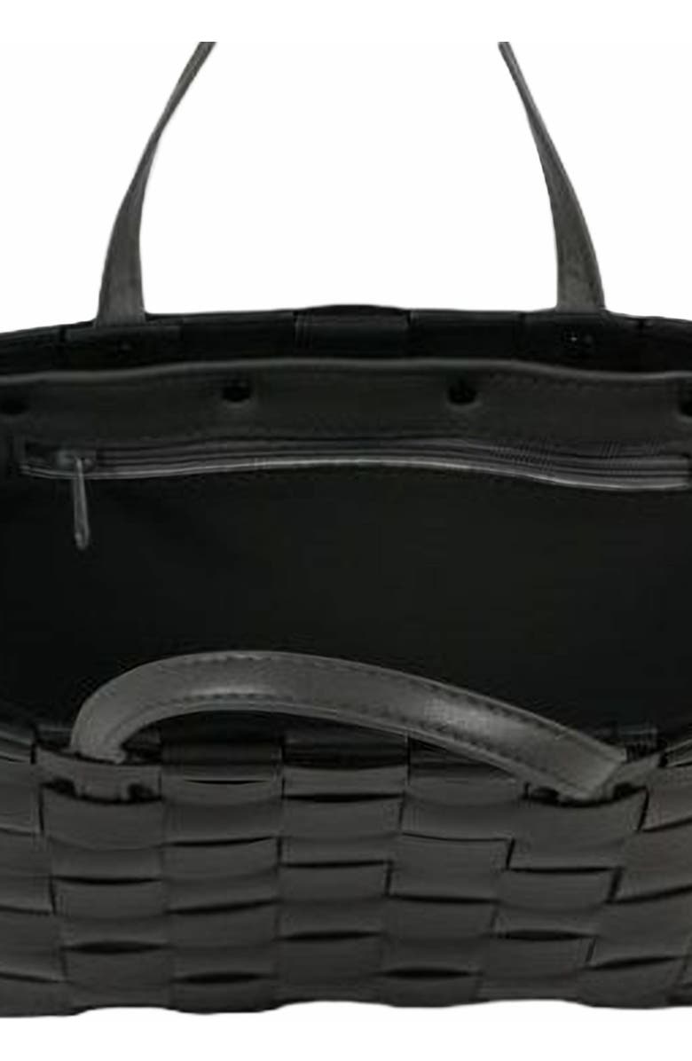 Handed By Petite Recycled Plastic Handbag, Alternate, color, Black