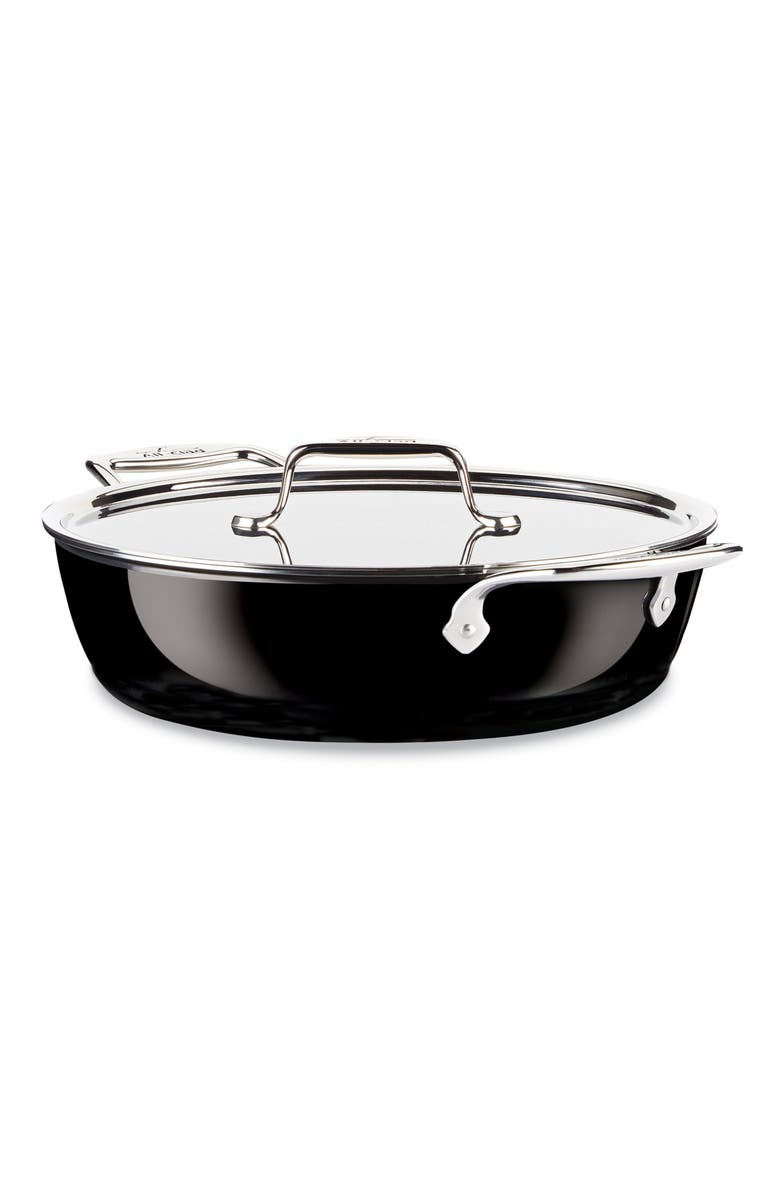 All-Clad FUSIONTEC<sup>™</sup> 4.5-Quart Natural Ceramic Pan, Main, color,