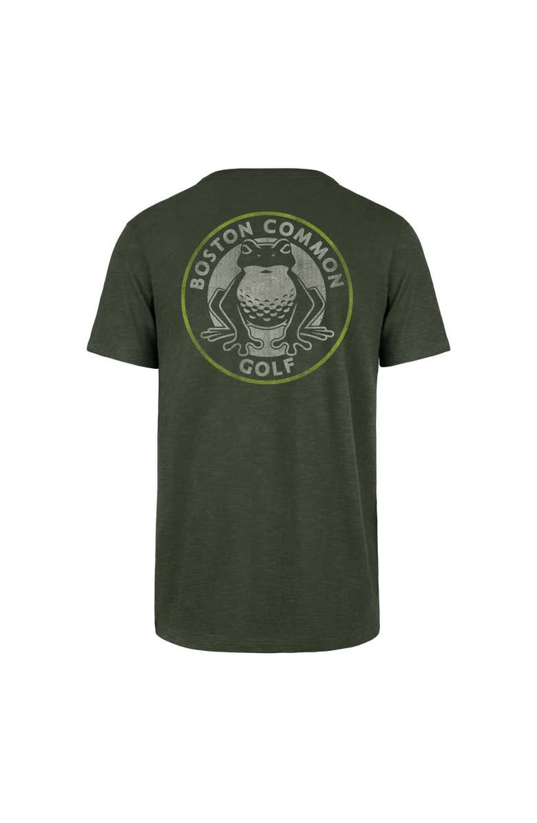'47 Men's '47  Hunter Green TGL Boston Common Golf Backer Scrum T-Shirt, Alternate, color, 