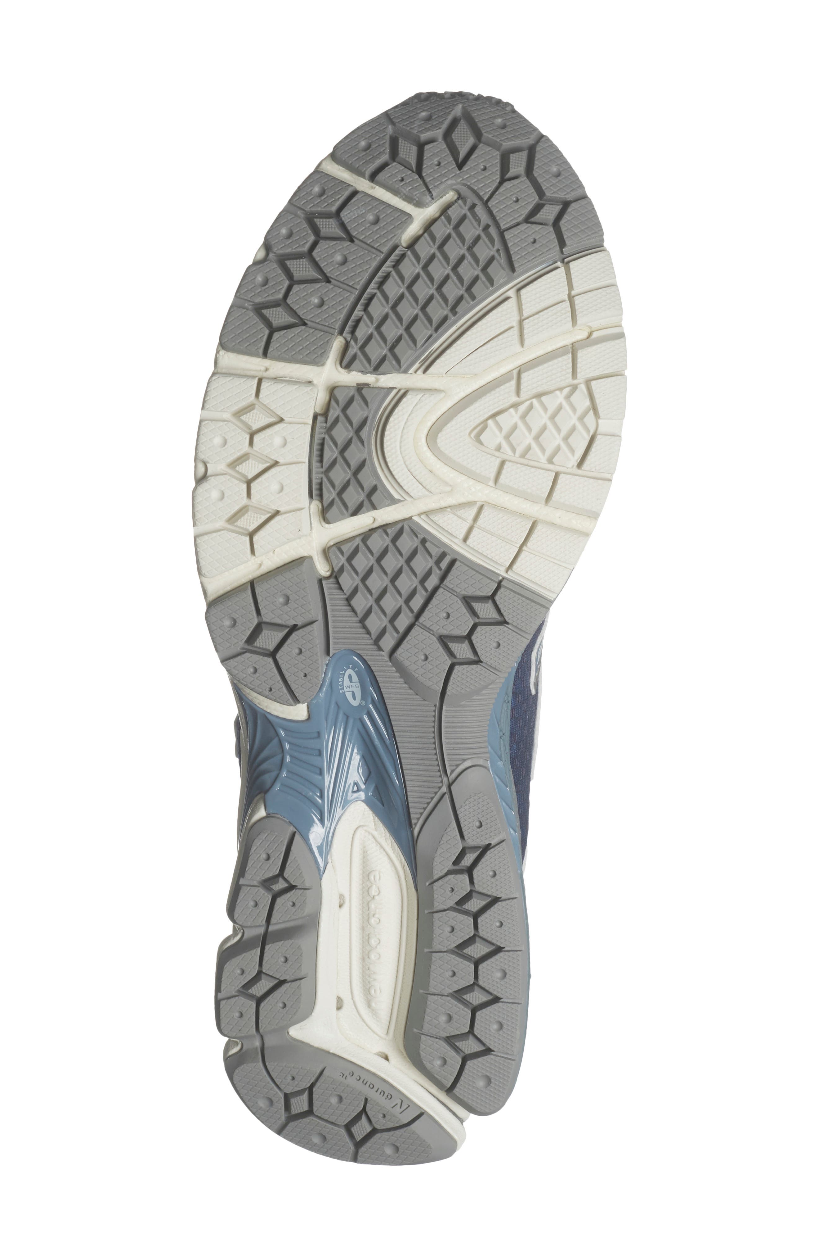 New Balance 860v2 Running Shoe, Alternate, color, Sea Salt/ Vintage Indigo