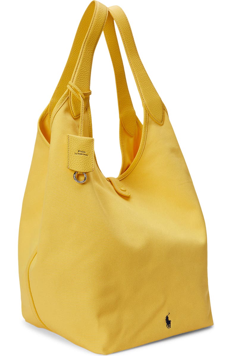 Polo Ralph Lauren Large Polo Play Canvas Tote, Alternate, color, Yellow