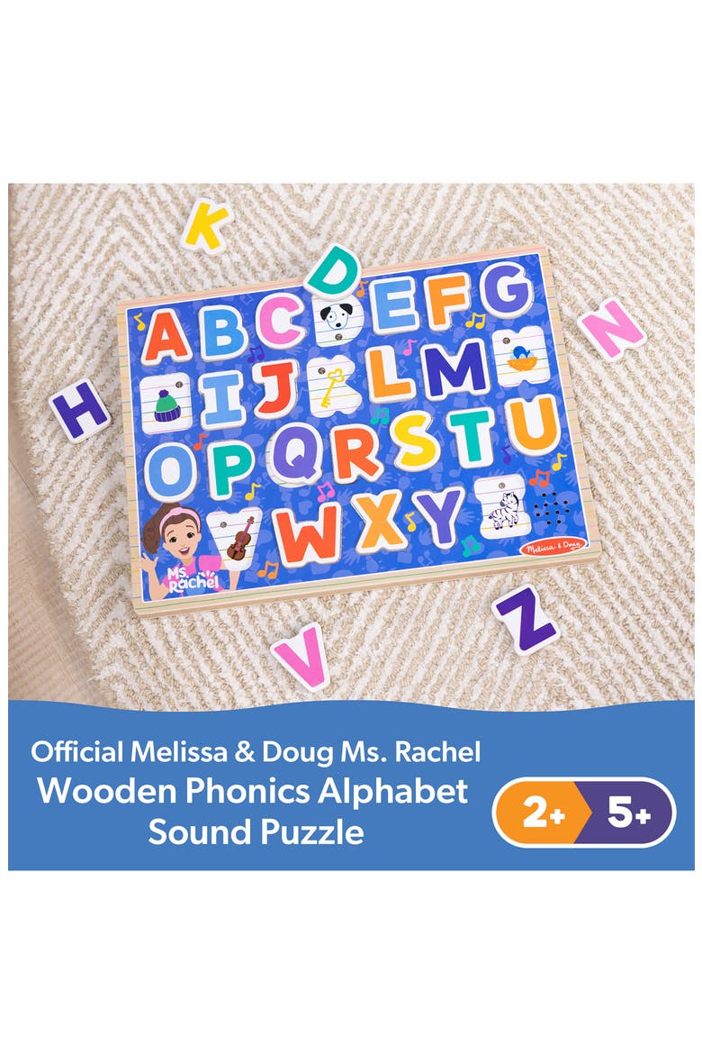 x Ms. Rachel Alphabet Phonics Sound Puzzle, Alternate, color, NO COLOR
