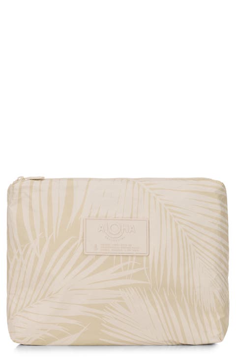 Mid Areca Water Resistant Tyvek® Zip Pouch