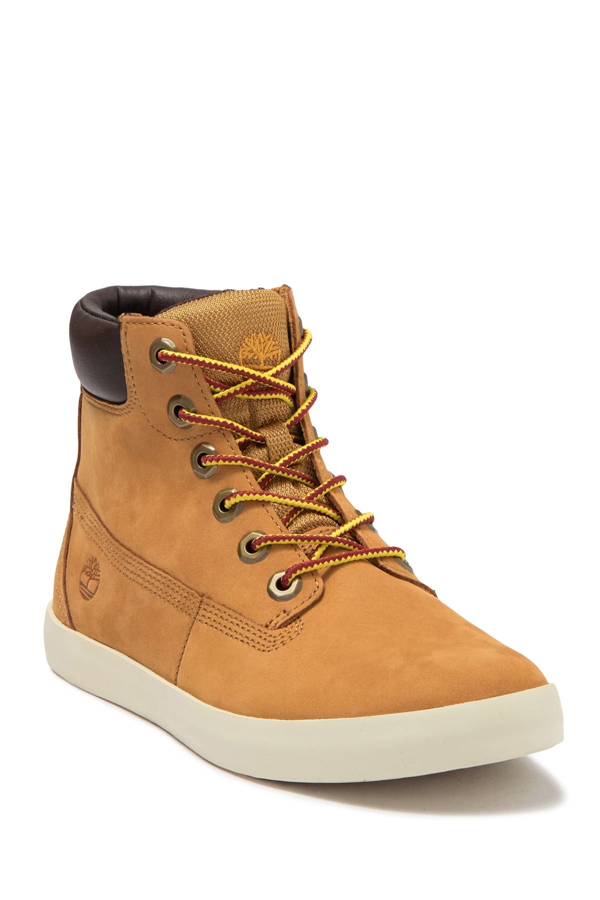 Timberland Eden Leather Square Sneaker, Main, color, 