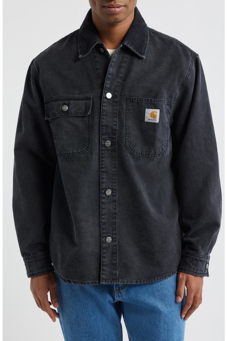 Mitch Cotton Canvas Shirt Jacket (Men) | Nordstrom