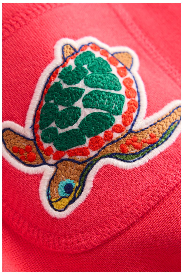 Kids' Superstitch Badge Drawstring Shorts, Alternate, color, JAM RED HOLIDAY