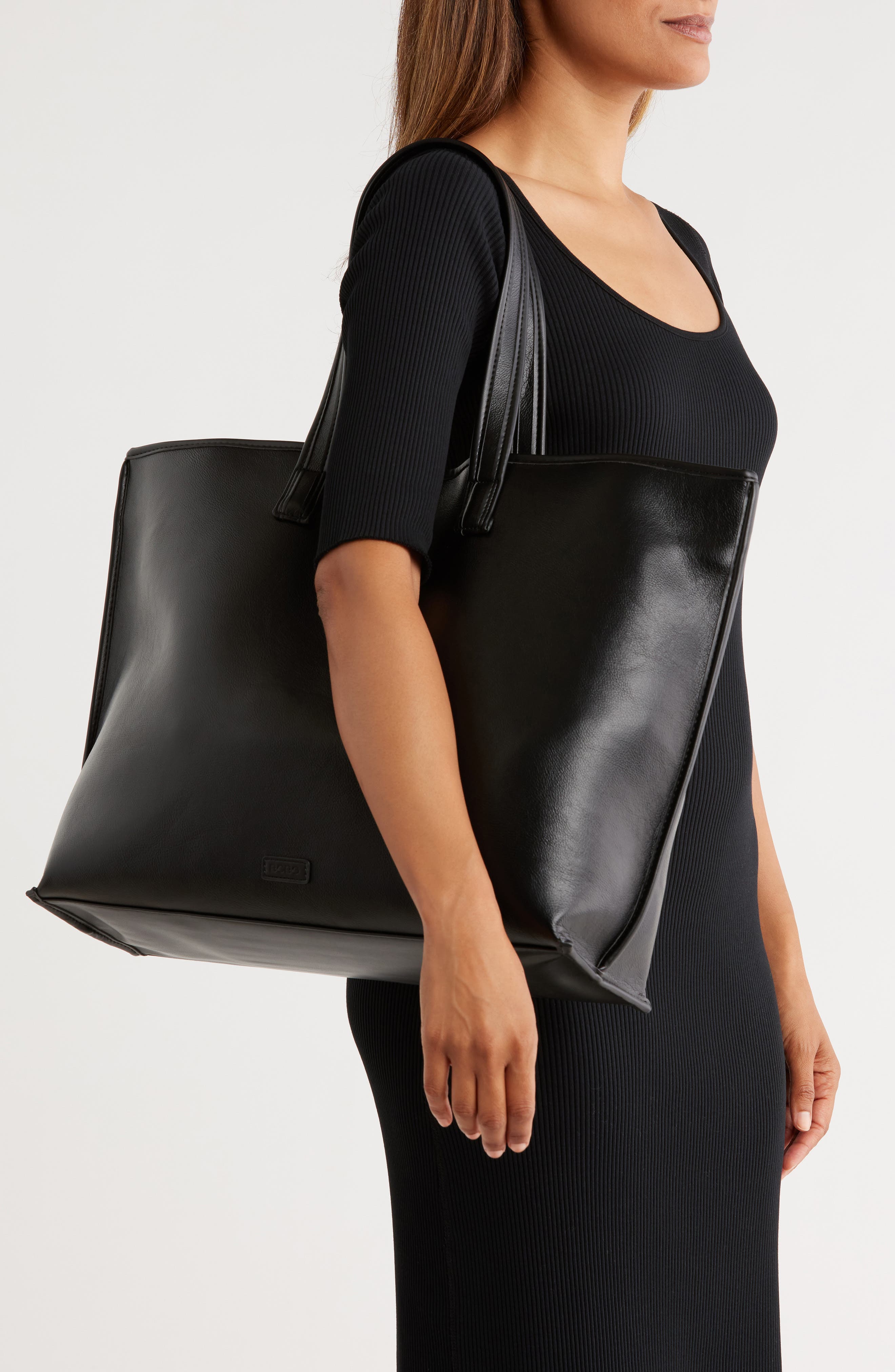 BCBG Double Handle Tote Bag, Alternate, color, 