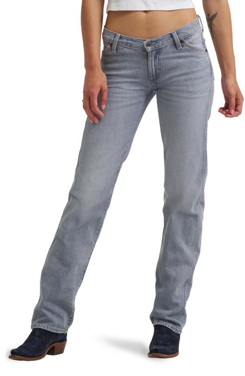 Cowboy Low Rise Straight Leg Jeans (Haute Haze)