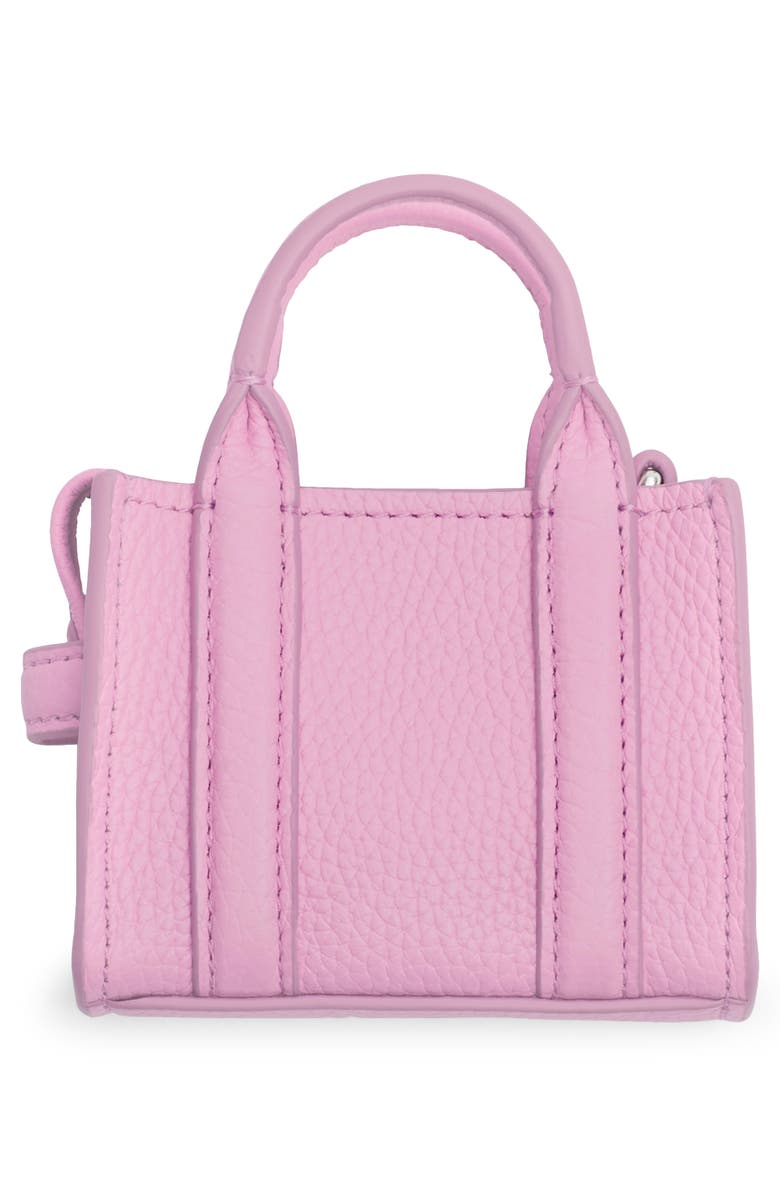 Marc Jacobs The Nano Tote Bag Charm, Alternate, color, Fluro Candy Pink