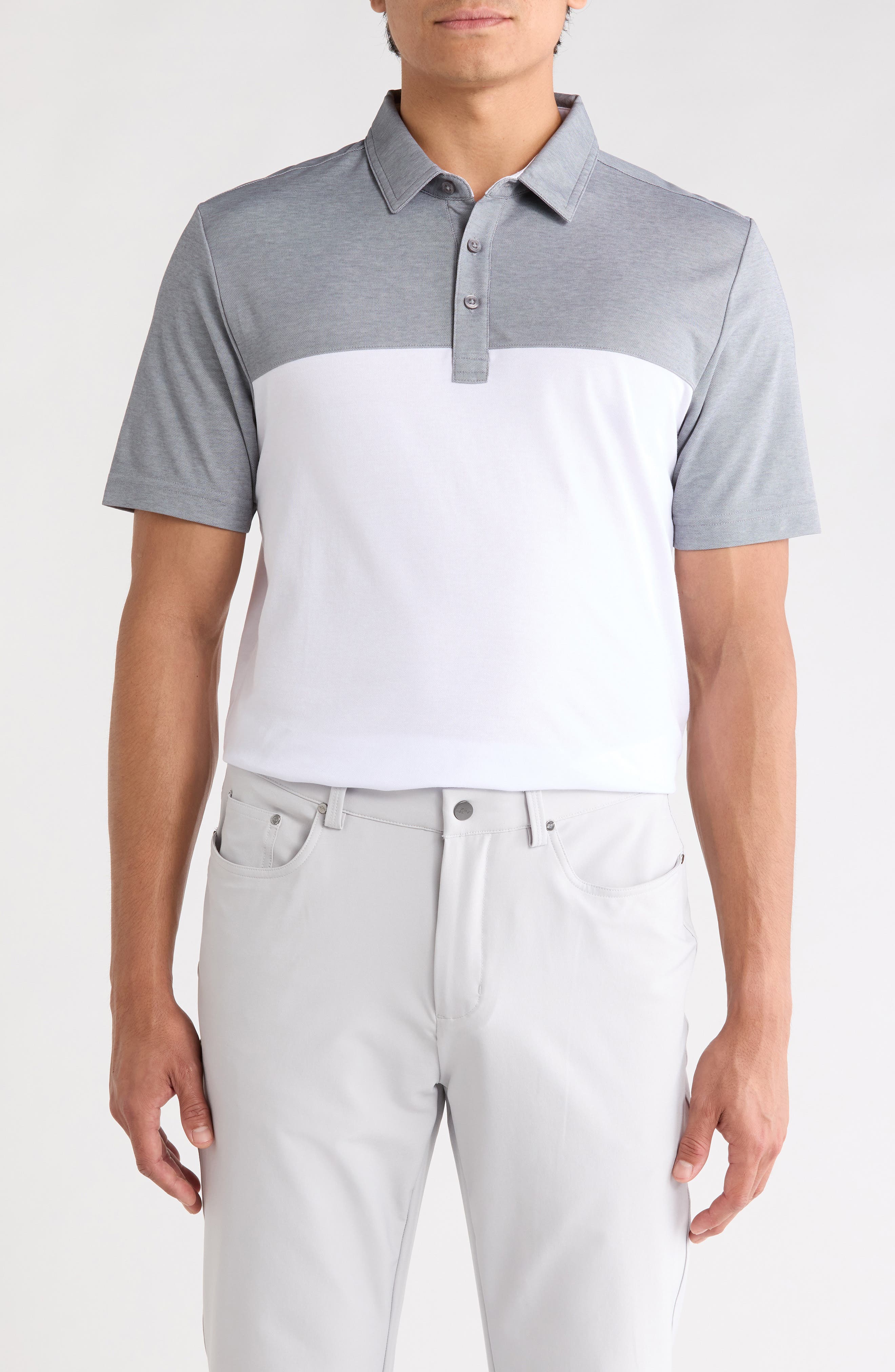 HEATHER QUIET SHADE/ WHITE