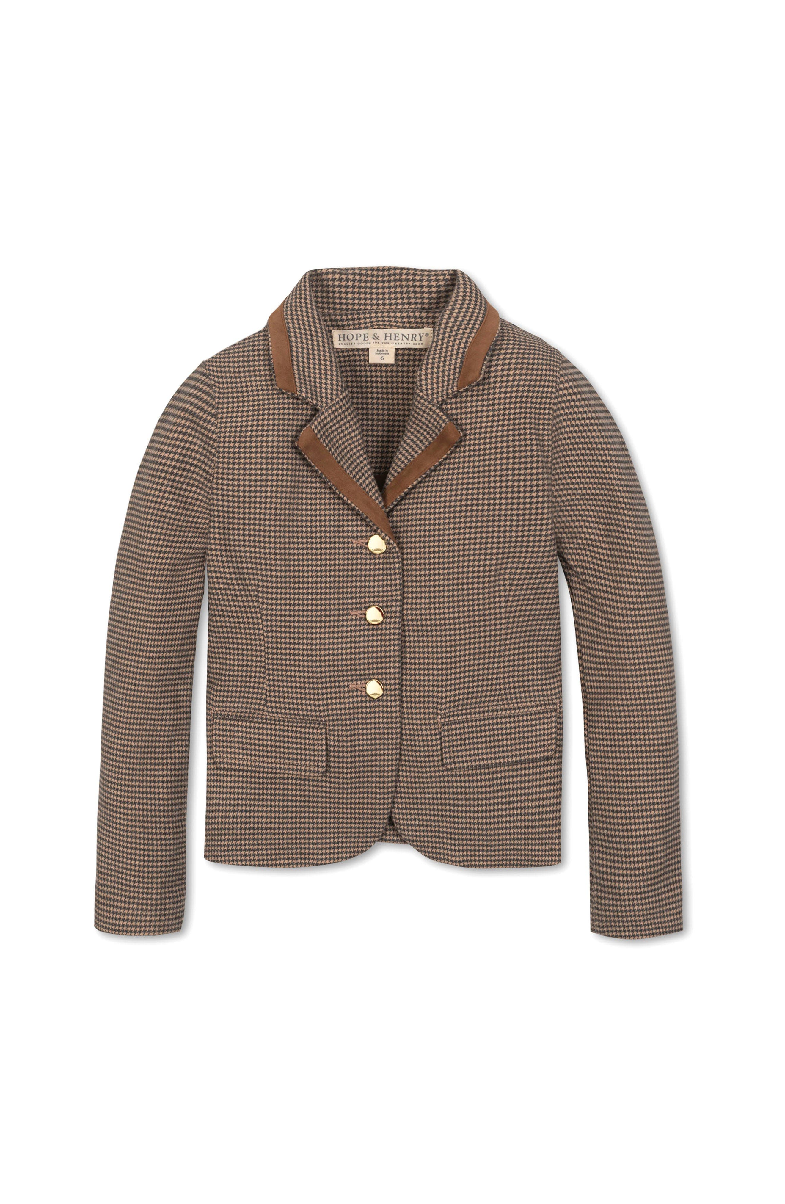 selected Camel Houndstooth