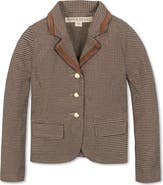Hope & Henry Kids' Organic Brushed Cotton Dress Blazer