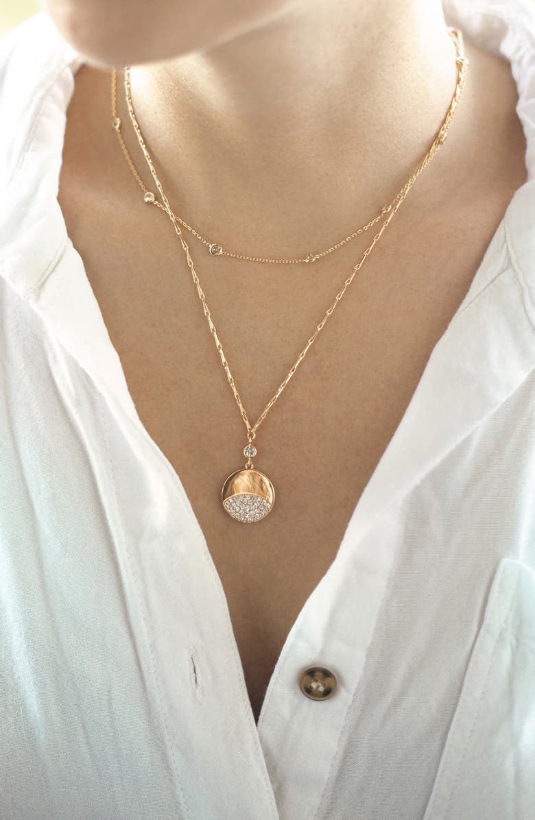 Ettika Set of 2 Crystal Necklaces, Alternate, color,