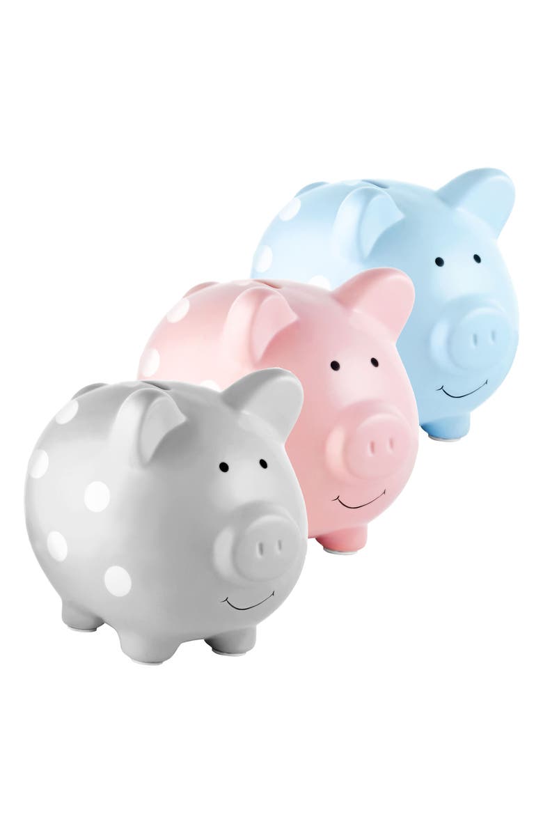 Pearhead Ceramic Piggy Bank, Alternate, color,