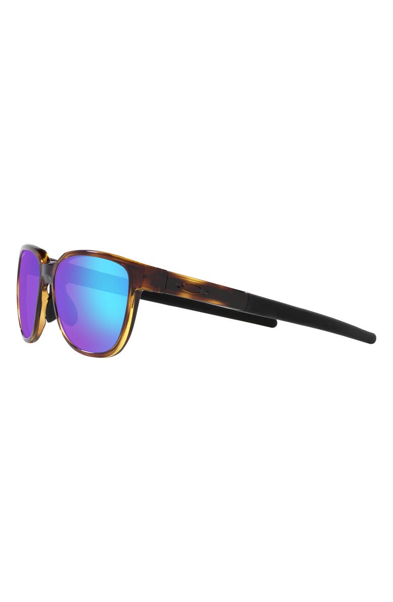 Oakley Actuator 57mm Prizm<sup>™</sup> Polarized Rectangular Sunglasses, Alternate, color, Tortoise