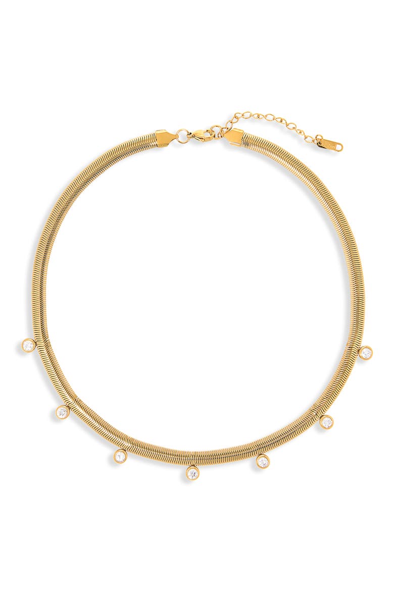 Adeline Collar Necklace, Main, color, GOLD