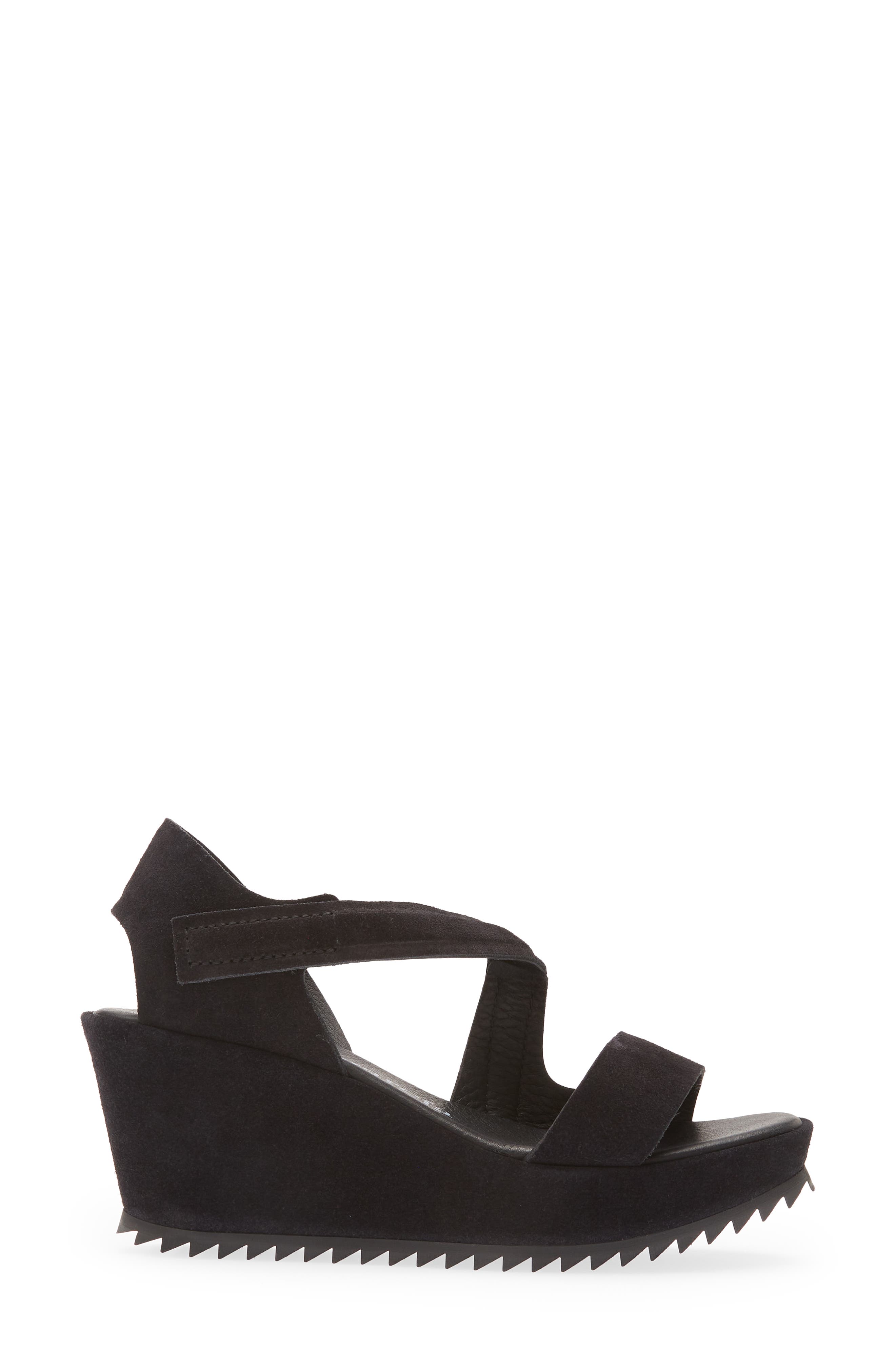 Pedro Garcia Fineta Wedge Sandal, Alternate, color, 
