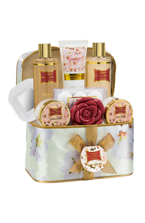 Honey Almond Home Spa Set