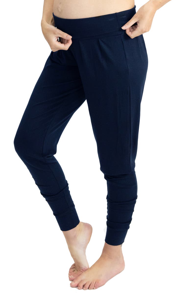 Angel Maternity Long Sleeve Top & Lounge Pants Maternity/Nursing Set, Alternate, color,