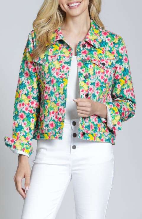 Print Denim Jacket