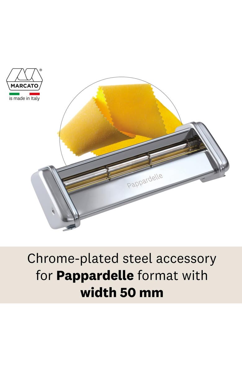 Marcato Pappardelle Attachment, Works with Atlas 150 Pasta Machine, Alternate, color, 