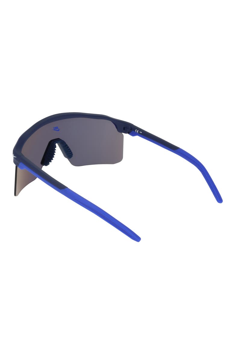 Expedition 61mm Shield Sunglasses, Alternate, color, MATTE BLUE VOID / BLUE MIRROR