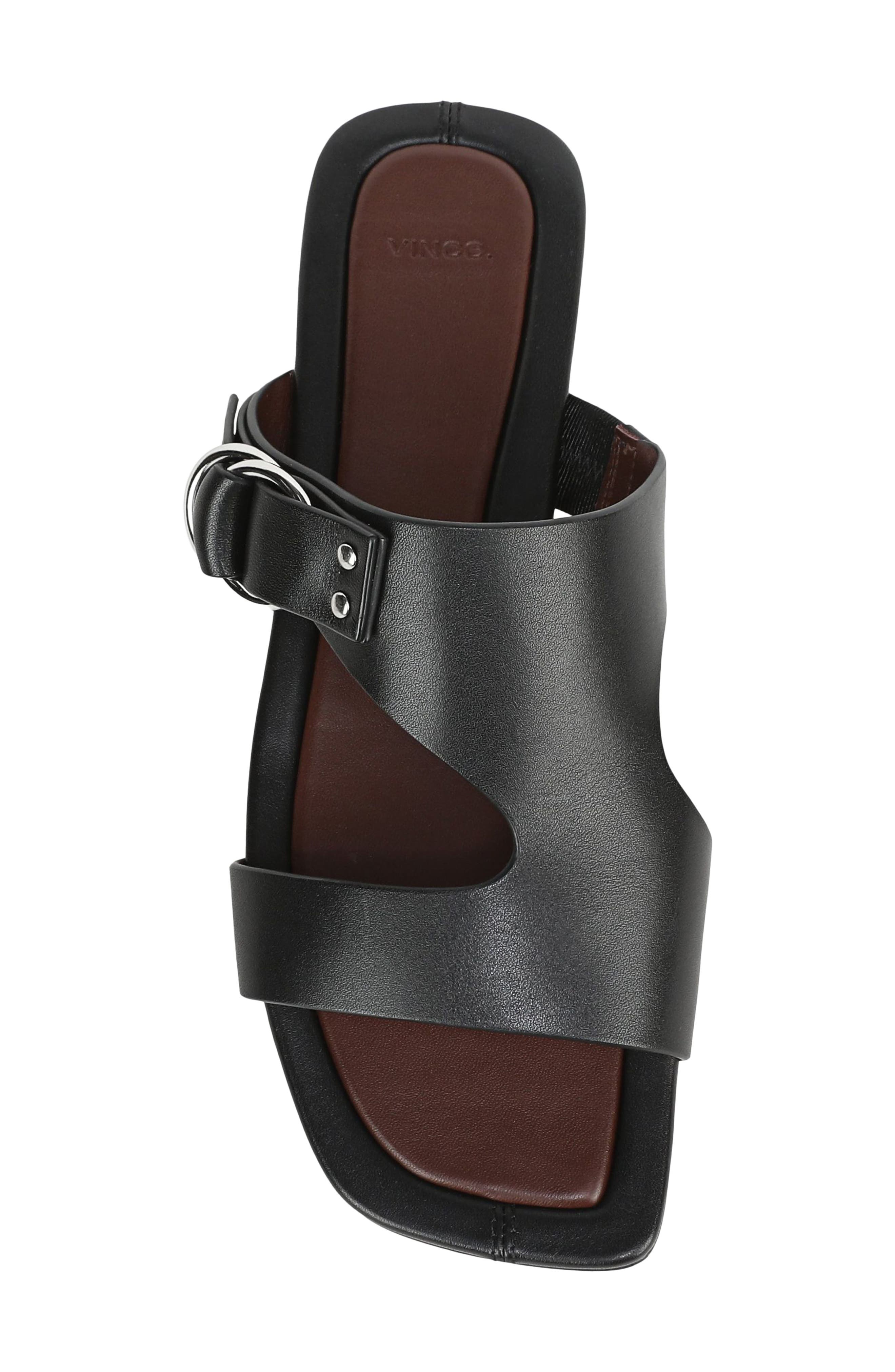 Vince Verona Slide Sandal, Alternate, color, Black