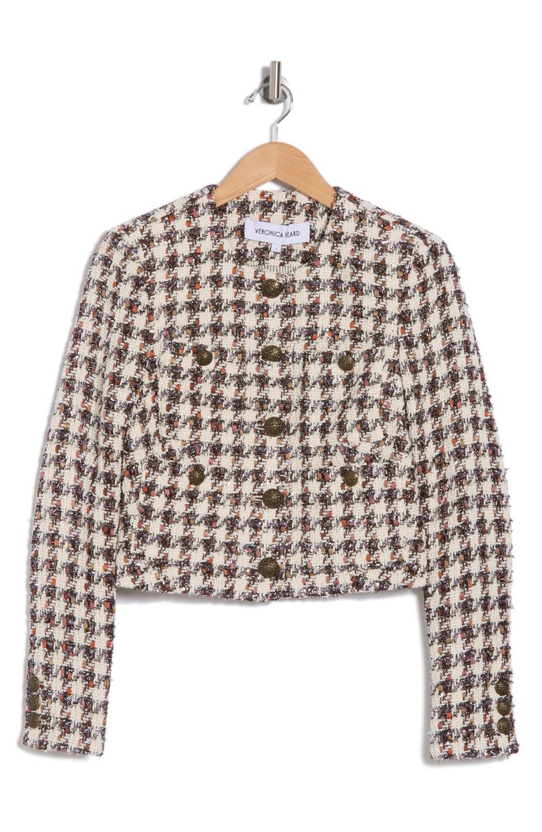 Veronica Beard Cirtane Tweed Jacket, Alternate, color, 