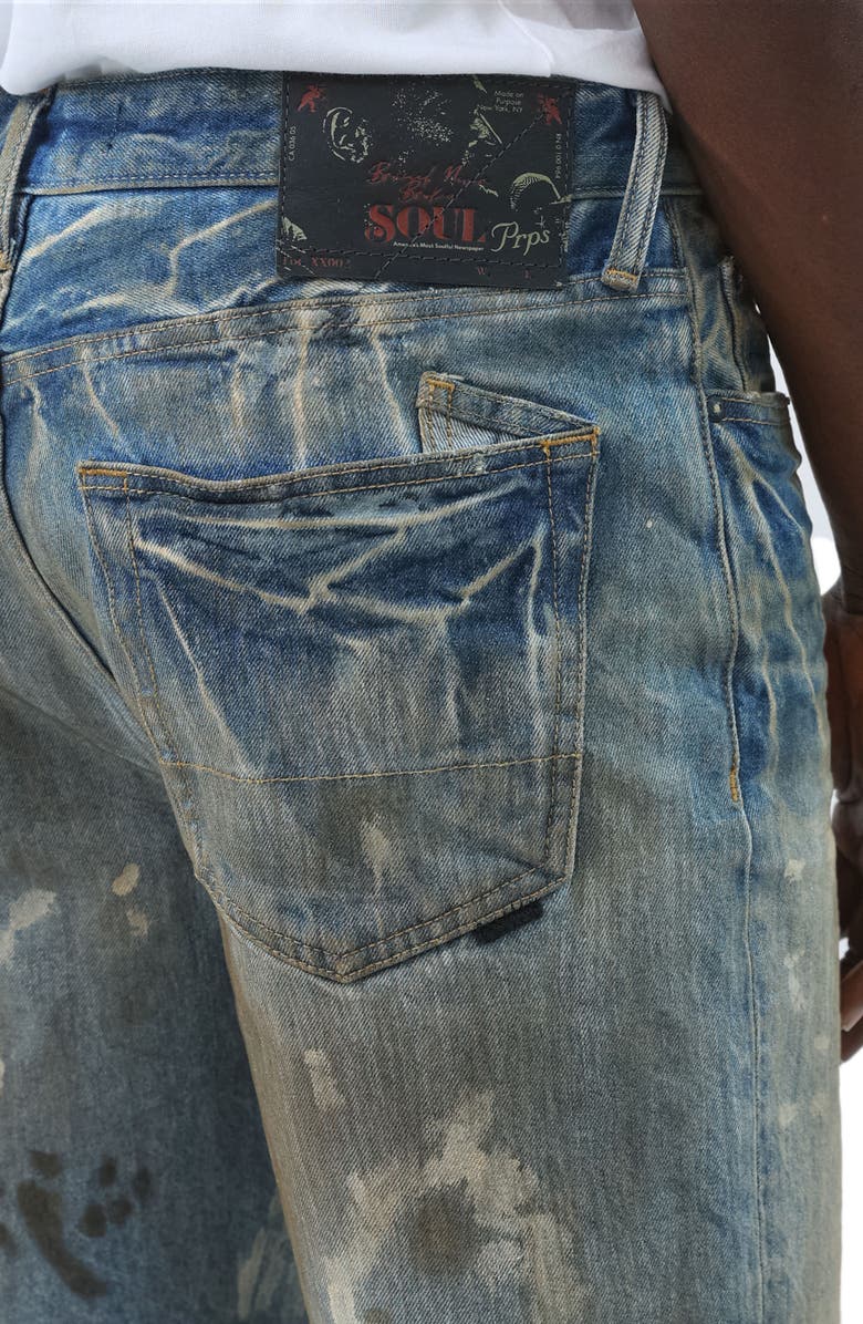 PRPS Punchy Cutoff Denim Shorts, Alternate, color,