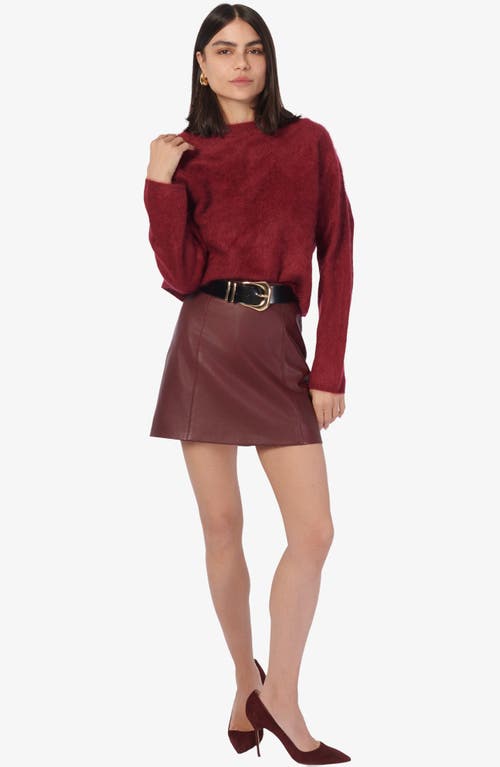 Cami Nyc Niall Cashmere Sweater In Burgundy