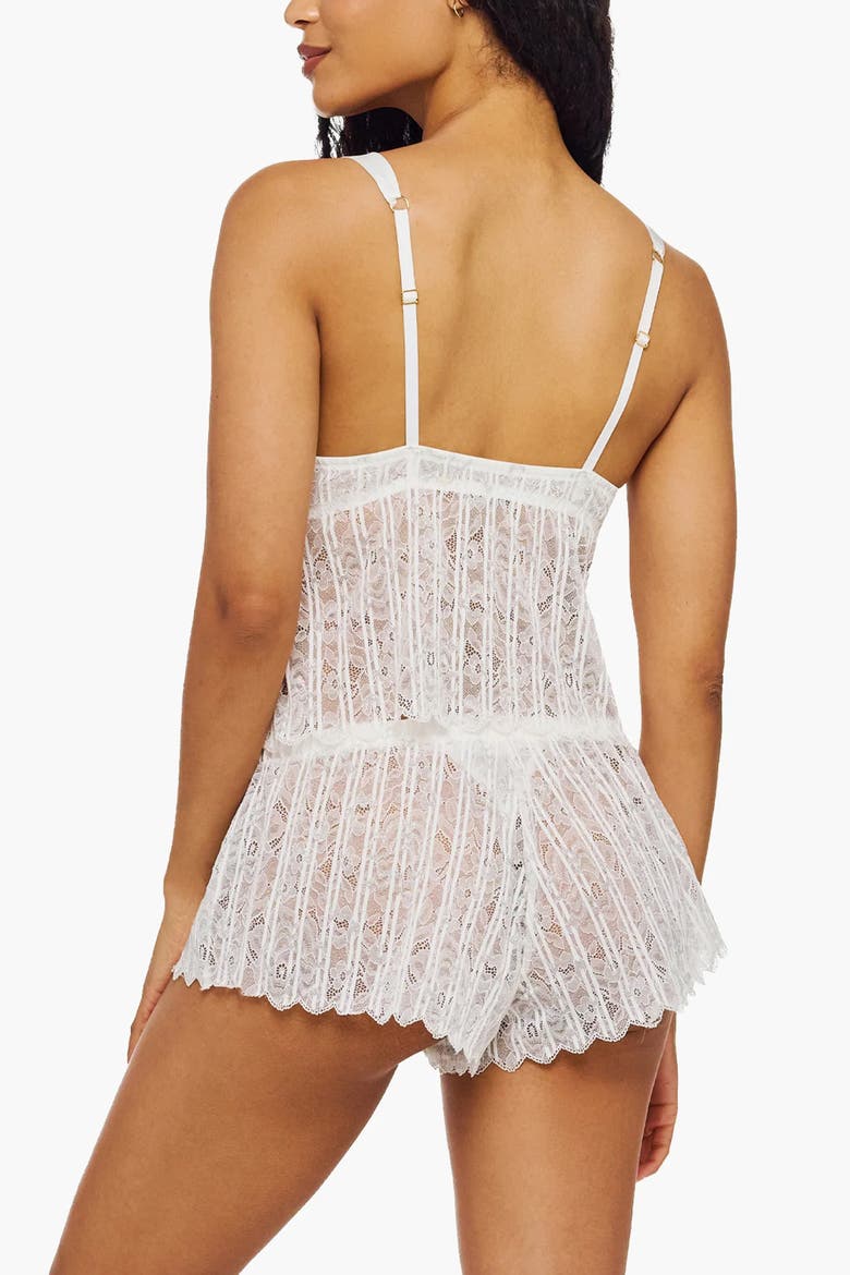 Misteriosa Cami & Boxer Set, Alternate, color, Moon Ivory