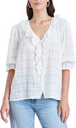 Paneros Clothing Chloe Cotton Ruffle Shirt