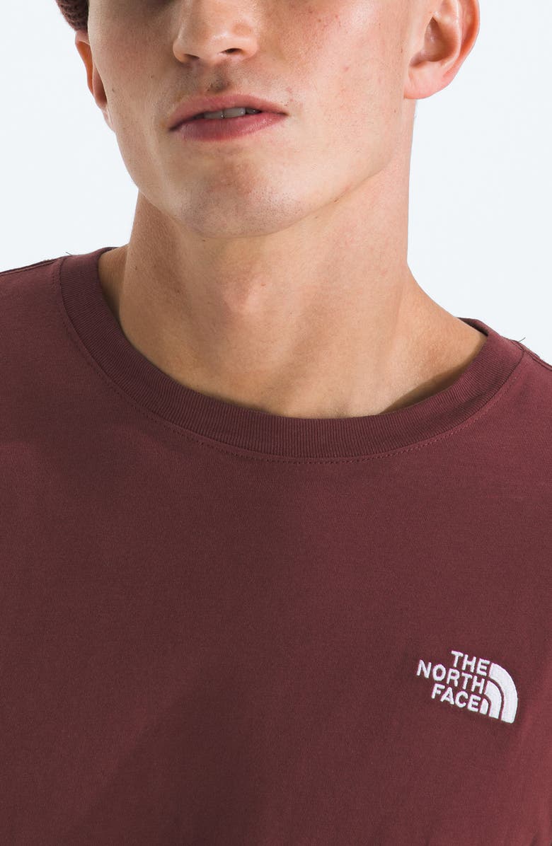 The North Face Evolutions Long Sleeve T-Shirt, Alternate, color, Sumac