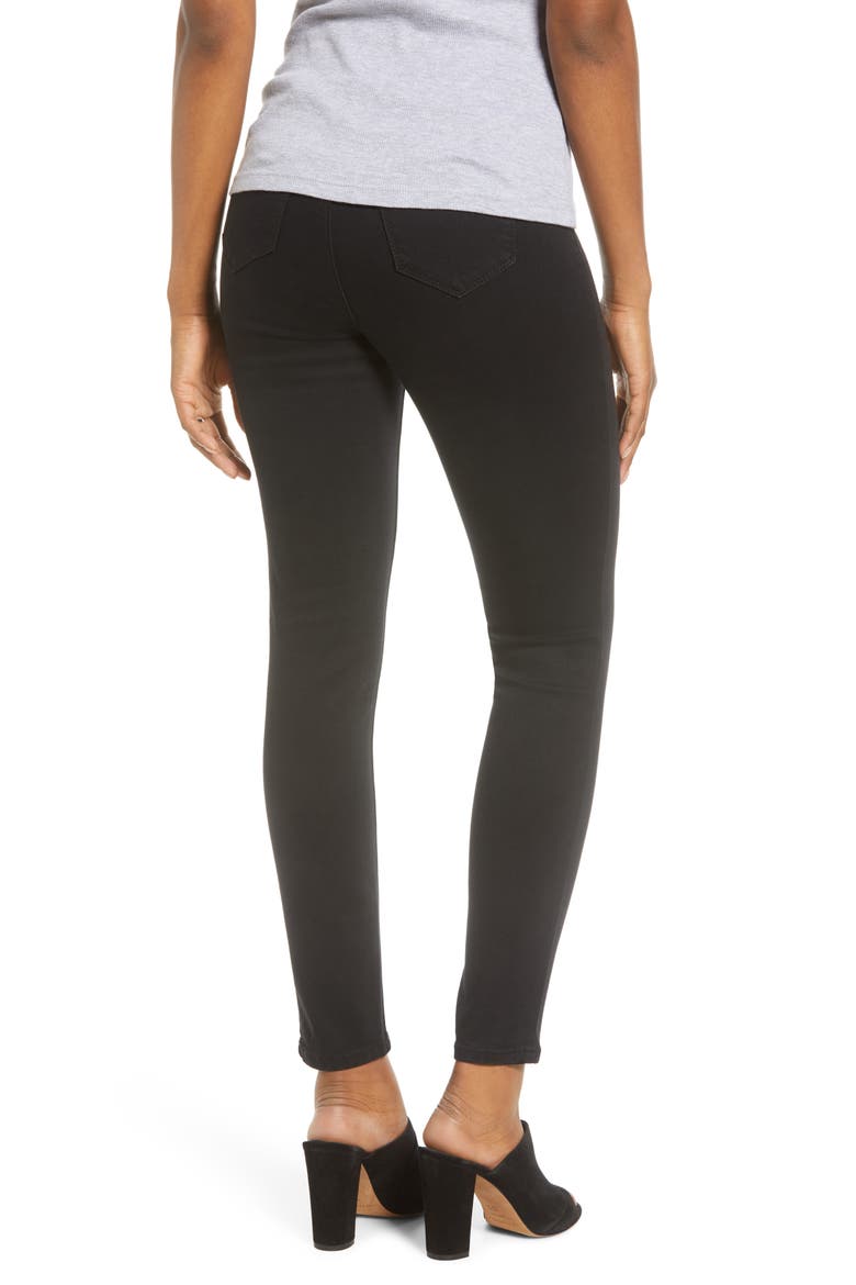 Sculpt Maternity Skinny Jeans, Alternate, color, BLACK
