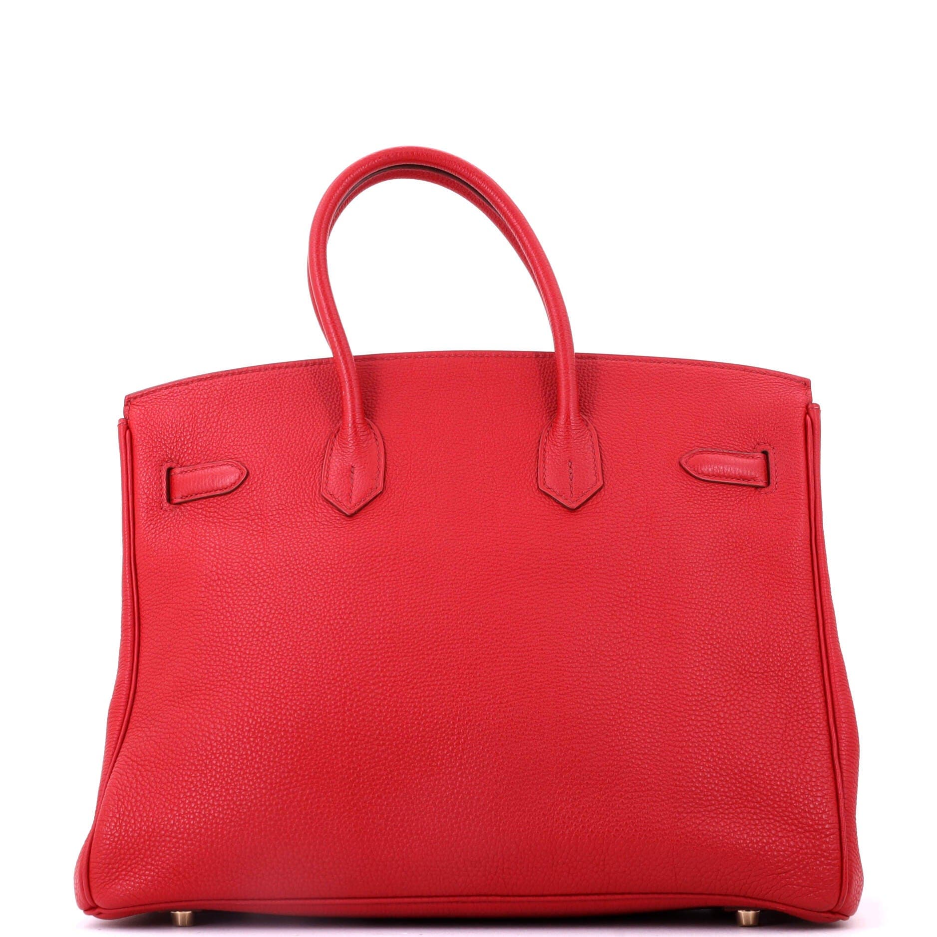 Birkin Handbag Red Togo with Gold Hardware 35, Alternate, color, Red