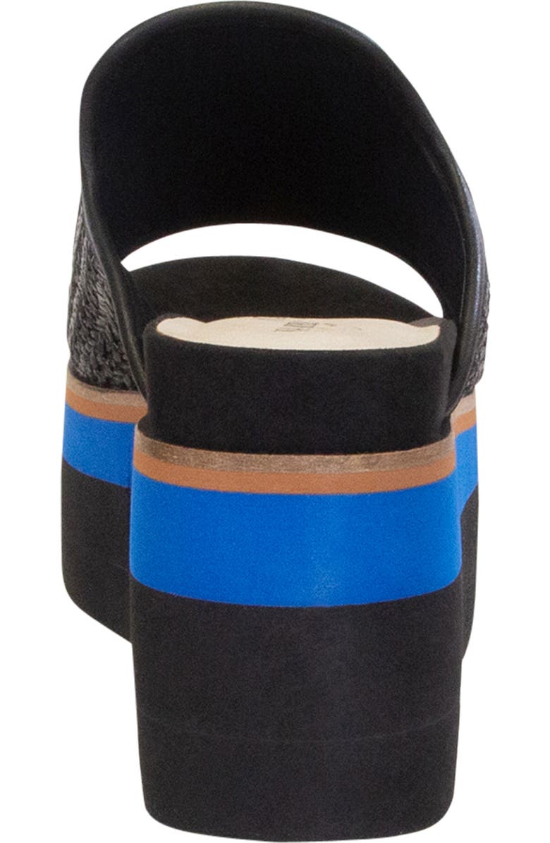 Naked Feet Flocci Platform Slide Sandal, Alternate, color,