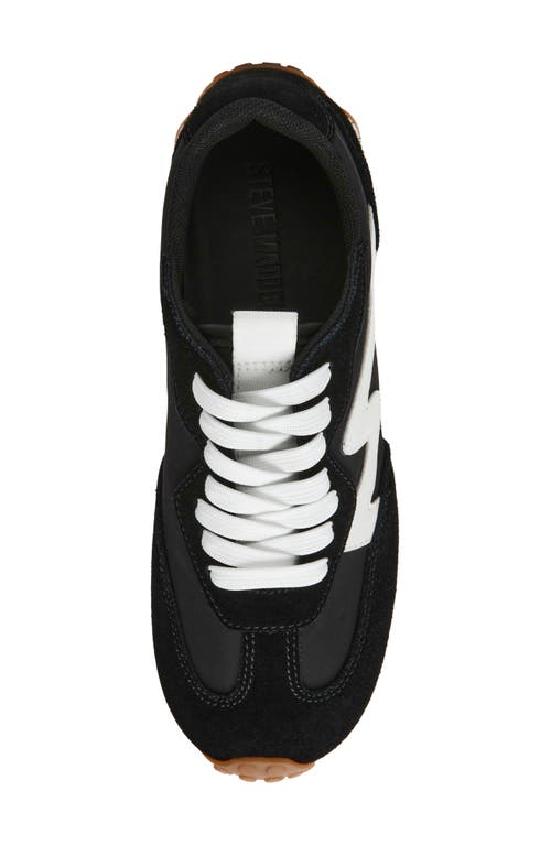 Steve Madden Casper Sneaker In Black
