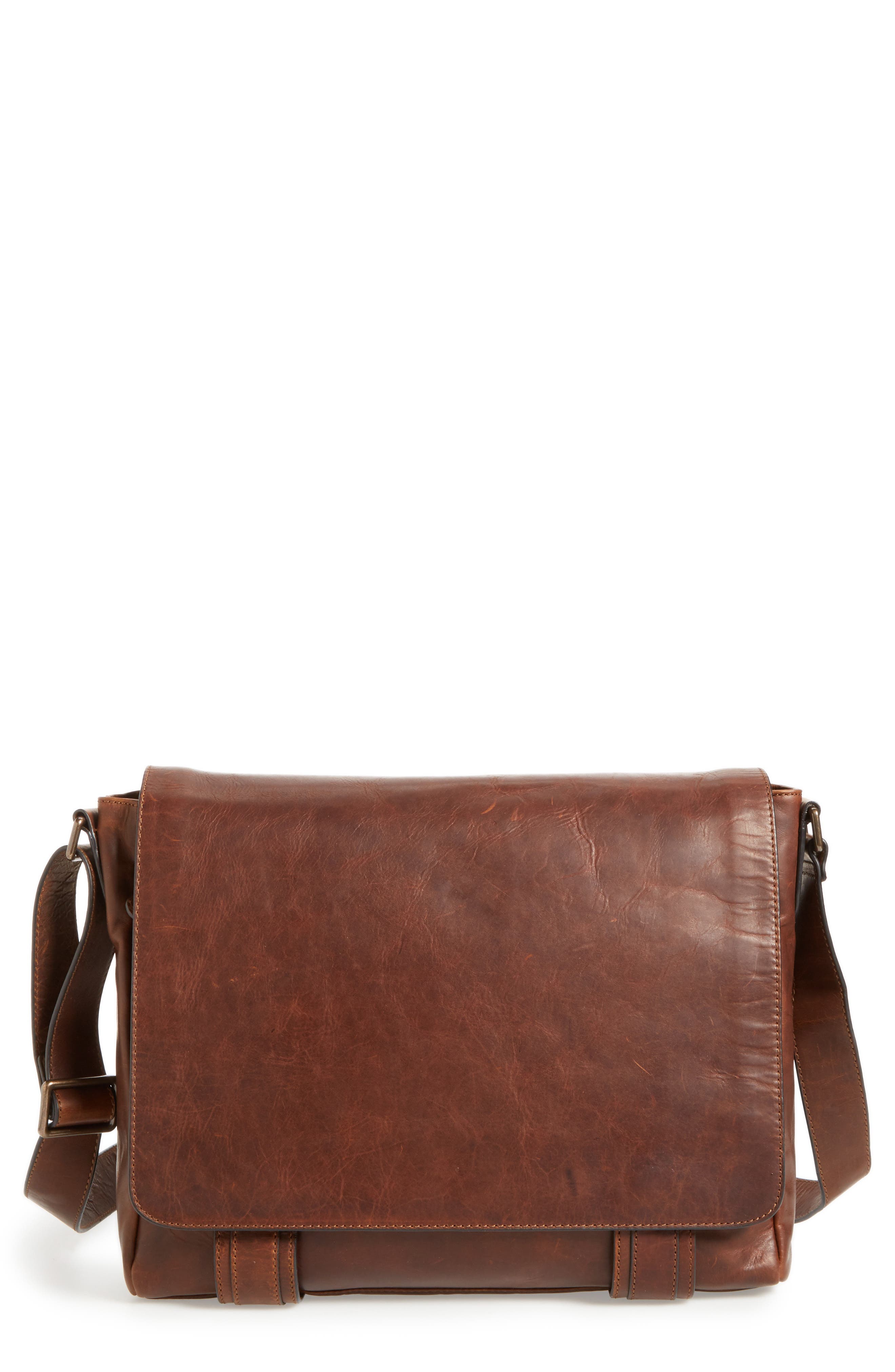 Frye 'Logan' Messenger Bag, Main, color, 