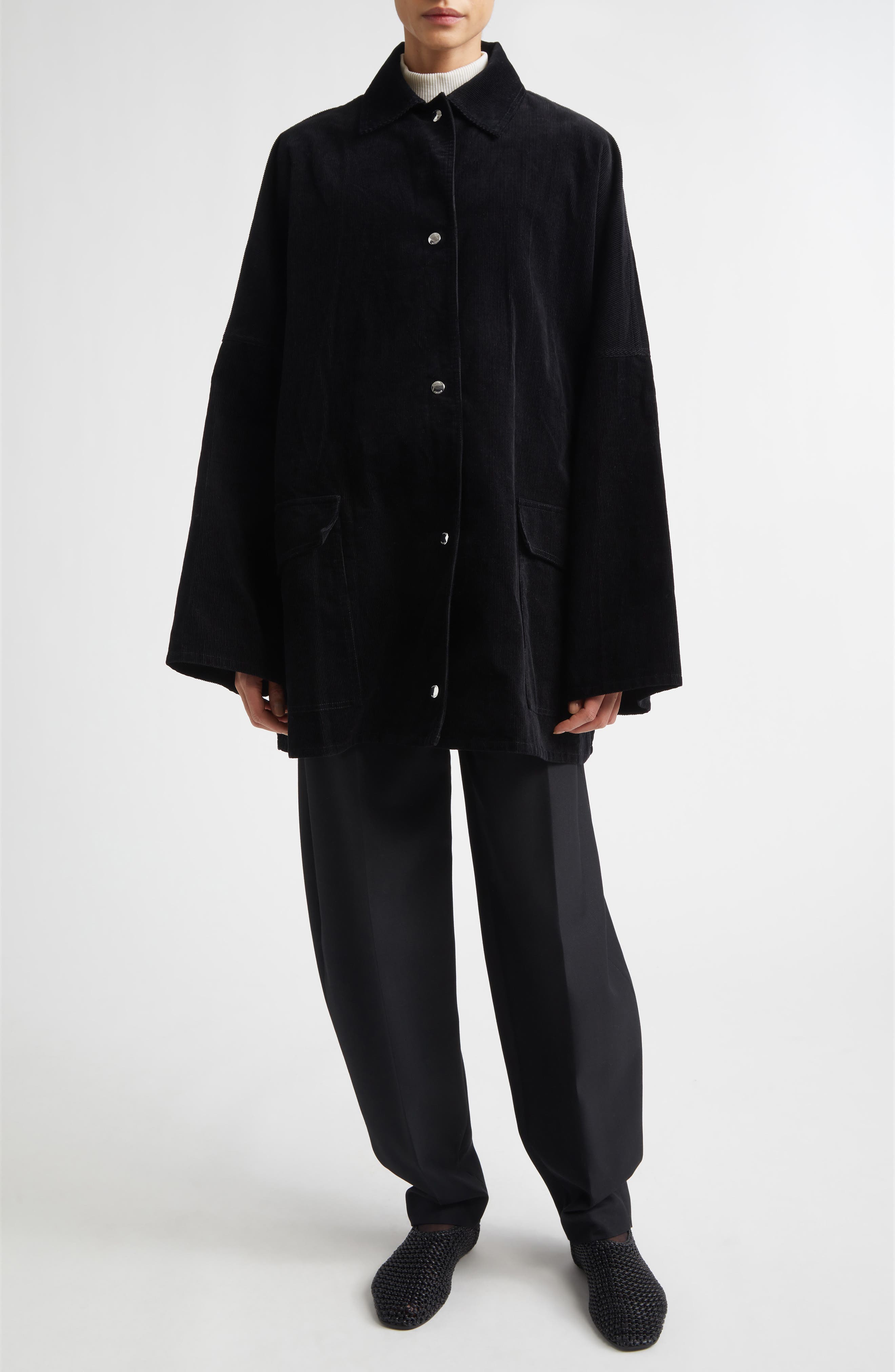 Organic Cotton Corduroy Overshirt Jacket - image 2