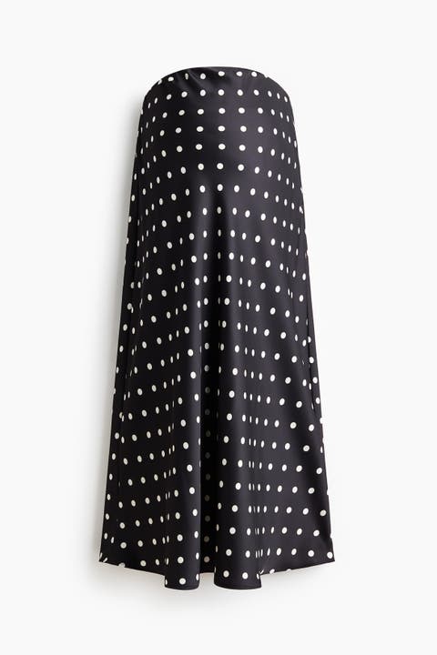Mama Satin Slip Skirt