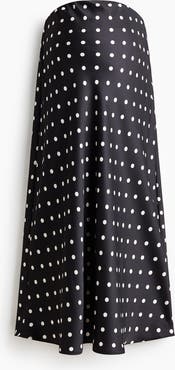 H&M Mama Satin Slip Skirt